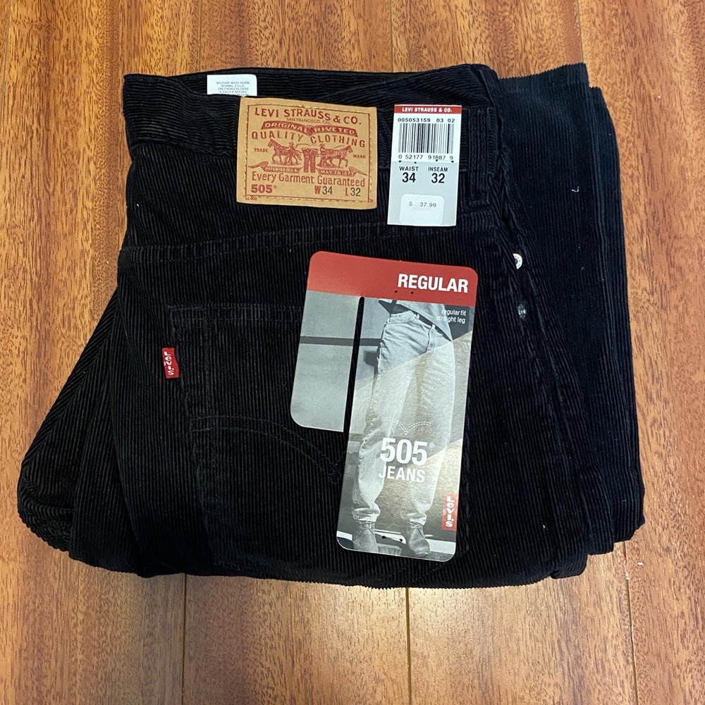 levi couldory pants!!